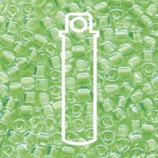 Miyuki 10/0 Triangle Color Lined Lt.green -apprx 24gm/tb (1120)