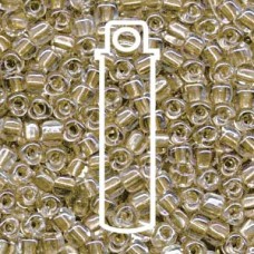 Miyuki 10/0 Triangle Color Lined Bronze -apprx 24gm/tb (1133)