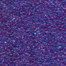 Miyuki 10/0 Triangle 250 Grams Color-lined Blue W Purple (1141)