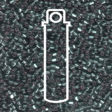 Miyuki 10/0 Triangle Silver Lined Grey -apprx 24gm/tb (1805)