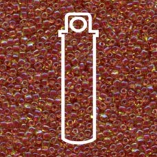 Miyuki 10/0 Triangle Color Lined Lime W/fuchsia -apprx 24gm/tb (1820)