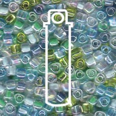 10/0 Trngl Mix Lagoon -apprx 24gm/tb (MIX06)