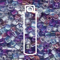 10/0 Trngl Mix Caribbean Blue -apprx 24gm/tb (MIX11)