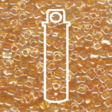 Miyuki 5/0 Triangle Color Lined Tan -apprx 22gm/tb (1107)