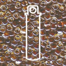 Miyuki 5/0 Triangle Color Lined Amber -apprx 22gm/tb (1108)