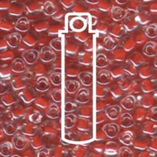 Miyuki 5/0 Triangle Color Lined Red -apprx 22gm/tb (1111)