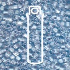 Miyuki 5/0 Triangle Color Lined Ice Blue -apprx 22gm/tb (1112)