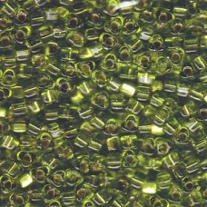 Miyuki 5/0 Triangle 250 Grams Silver-lined Lime (1801) Miyuki 5/0 Triangle 250 Grams Silver-lined Lime (1801)