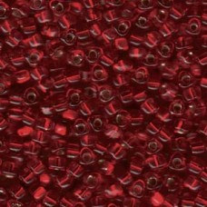 Miyuki 5/0 Triangle 250 Grams Silver-lined Garnet (1809)