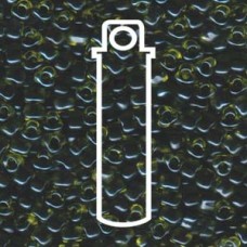 Miyuki 5/0 Triangle Black Lined Lemon -apprx 22gm/tb (1816)