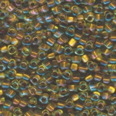 Miyuki 5/0 Triangle 250 Grams Sparkling Topaz Lined Lemon (1817)