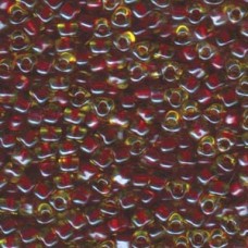 Miyuki 5/0 Triangle 250 Grams Color-lined Lime Fuchsia (1820)