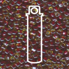 Miyuki 5/0 Triangle Color Lined Lime Fuchsia -apprx 22gm/tb (1820)