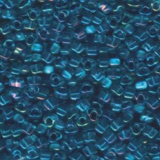 Miyuki 5/0 Triangle 250 Grams Color-lined Blue W/aqua (1823)