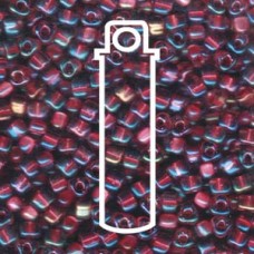 Miyuki 5/0 Triangle Color Lined Amethyst W/rose -apprx 22gm/tb (1833)