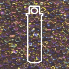 Miyuki 5/0 Triangle Dk/amy Topaz -apprx 22gm/tb (1839)