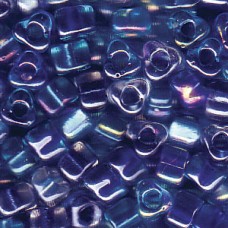 5/0 Triangle Mix Blue Tones- 250 Gm (MIX02)