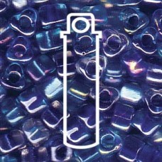 5/0 Triangle Mix Blue Tones- -apprx 22gm/tb (MIX02)