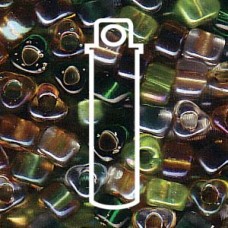 5/0 Triangle Mix Earthtone -apprx 22gm/tb (MIX07)