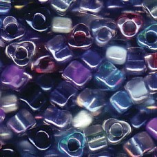 5/0 Triangle Mix Caribbean Blue- 250 Gm (MIX11) 5/0 Triangle Mix Caribbean Blue- 250 Gm (MIX11)