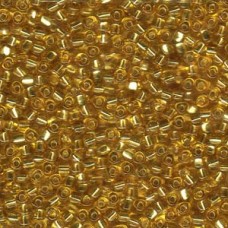 Miyuki 8/0 Triangle 250 Grams Silver Lined Amber (1102) Miyuki 8/0 Triangle 250 Grams Silver Lined Amber (1102)