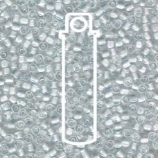 8/0 Triangle Miyuki Color Lined White -apprx 24gm/tb (1104) 8/0 Triangle Miyuki Color Lined White -apprx 24gm/tb (1104)