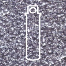 8/0 Triangle Miyuki Color Lined Platinum -apprx 24gm/tb (1105) 8/0 Triangle Miyuki Color Lined Platinum -apprx 24gm/tb (1105)