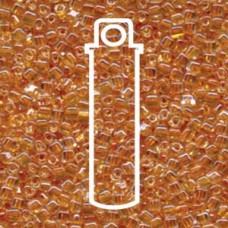 8/0 Triangle Miyuki Tri Apricot Lined Crystal -apprx 24gm/tb (1107) 8/0 Triangle Miyuki Tri Apricot Lined Crystal -apprx 24gm/tb (1107)