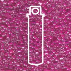 8/0 Triangle Miyuki Color Lined Fuchsia -apprx 24gm/tb (1110) 8/0 Triangle Miyuki Color Lined Fuchsia -apprx 24gm/tb (1110)