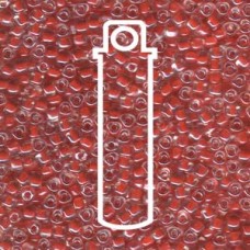 8/0 Triangle Miyuki Color Lined Red -apprx 24gm/tb (1111) 8/0 Triangle Miyuki Color Lined Red -apprx 24gm/tb (1111)