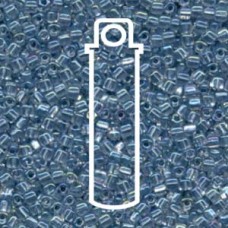 8/0 Triangle Miyuki Tri Spkl Lt Blue Lined Crystal Ab-apprx 24gm/tb (1137) 8/0 Triangle Miyuki Tri Spkl Lt Blue Lined Crystal Ab-apprx 24gm/tb (1137)