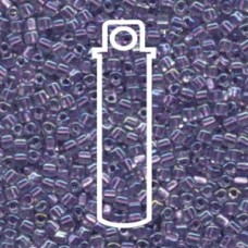 8/0 Triangle Miyuki Tri Spkl Lilac Lined Crystal Ab -apprx 24gm/tb (1138) 8/0 Triangle Miyuki Tri Spkl Lilac Lined Crystal Ab -apprx 24gm/tb (1138)