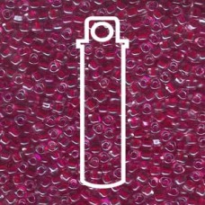 8/0 Triangle Miyuki Color Lined Cranberry -apprx 24gm/tb (1140) 8/0 Triangle Miyuki Color Lined Cranberry -apprx 24gm/tb (1140)