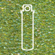 8/0 Triangle Miyuki Iris Colors Lime -apprx 24gm/tb (1153) 8/0 Triangle Miyuki Iris Colors Lime -apprx 24gm/tb (1153)