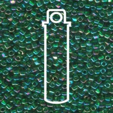 8/0 Triangle Miyuki Iris Colors Green -apprx 24gm/tb (1154) 8/0 Triangle Miyuki Iris Colors Green -apprx 24gm/tb (1154)