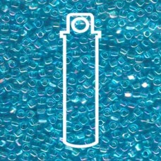 8/0 Triangle Miyuki Iris Colors Lt.blue -apprx 24gm/tb (1155) 8/0 Triangle Miyuki Iris Colors Lt.blue -apprx 24gm/tb (1155)