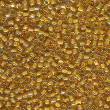 Miyuki 8/0 Triangles 250 Gram Lined Amber/yellow Ab (1161) Miyuki 8/0 Triangles 250 Gram Lined Amber/yellow Ab (1161)