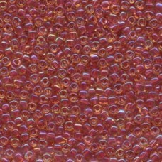 Miyuki 8/0 Triangle 250 Grams Color Lined Amber W/fuchsia (1163) Miyuki 8/0 Triangle 250 Grams Color Lined Amber W/fuchsia (1163)