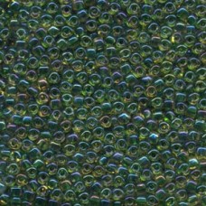 Miyuki 8/0 Triangle 250 Grams Color Lined Yellow W/green (1165) Miyuki 8/0 Triangle 250 Grams Color Lined Yellow W/green (1165)