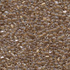 8/0 Triangle Miyuki 250 Gram Tri Spkl Honey Beige Lined Crystal (1522) 8/0 Triangle Miyuki 250 Gram Tri Spkl Honey Beige Lined Crystal (1522)