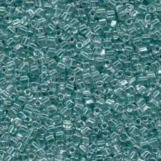 8/0 Triangle Miyuki 250 Gram Tri Spkl Aqua Green Lined Crystal (1528) 8/0 Triangle Miyuki 250 Gram Tri Spkl Aqua Green Lined Crystal (1528)