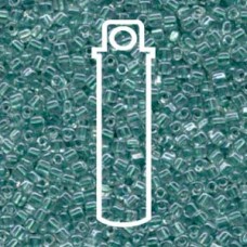 8/0 Triangle Miyuki Tri Spkl Aqua Green Lined Crystal -apprx 24gm/tb (1528) 8/0 Triangle Miyuki Tri Spkl Aqua Green Lined Crystal -apprx 24gm/tb (1528)
