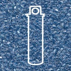 8/0 Triangle Miyuki Tri Spkl Sky Blue Lined Crystal -apprx 24gm/tb (1529) 8/0 Triangle Miyuki Tri Spkl Sky Blue Lined Crystal -apprx 24gm/tb (1529)