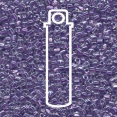 8/0 Triangle Miyuki Tri Spkl Purple Lined Crystal -apprx 24gm/tb (1531) 8/0 Triangle Miyuki Tri Spkl Purple Lined Crystal -apprx 24gm/tb (1531)