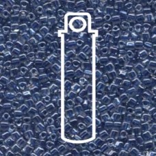 8/0 Triangle Miyuki Tri Spkl Blue Lined Crystal -apprx 24gm/tb (1557) 8/0 Triangle Miyuki Tri Spkl Blue Lined Crystal -apprx 24gm/tb (1557)