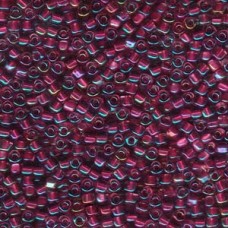 Miyuki 8/0 Triangle 250 Grams Color Lined Amethyst W/rose (1833) Miyuki 8/0 Triangle 250 Grams Color Lined Amethyst W/rose (1833)