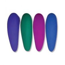 Tooth 6x16mm Neon Dk Mix 25 Bds/st- 6st/bg