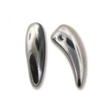 Tooth 6x16mm Jet Chrom-25bds/st 6st/bg