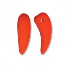 Tooth 6x16mm Neon Orange 25 Bds/st- 6st/bg