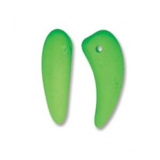 Tooth 6x16mm Neon Green 25 Bds/st- 6st/bg